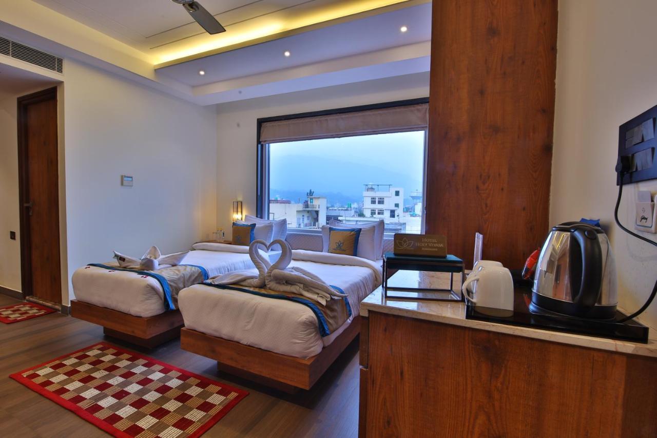 Hotel Holy Vivasa Rishikesh Bagian luar foto
